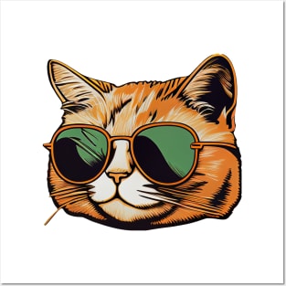 Cool Kitty Posters and Art